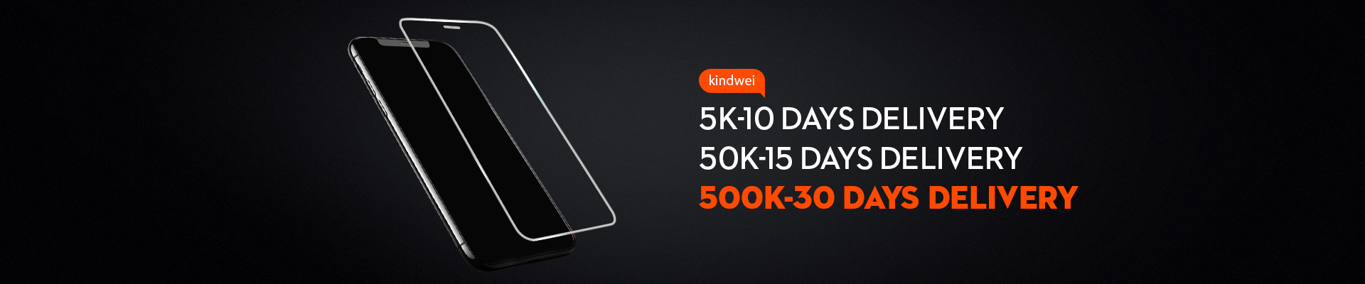500K-30 DAYS DELIVERY